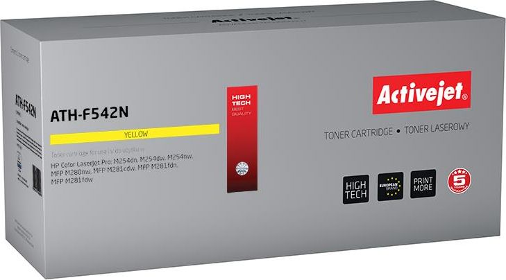 Toner për printer Activejet ATH-F542N 203A, i verdhë