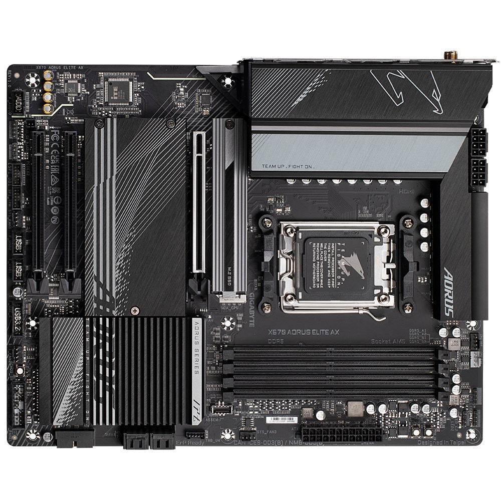 Pllakë amë Gigabyte X670 AORUS ELITE AX
