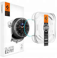 Xham mbrojtës Spigen Glas.tR EZ Fit, për Samsung Galaxy Watch8 Classic, set 2 copë, transparent