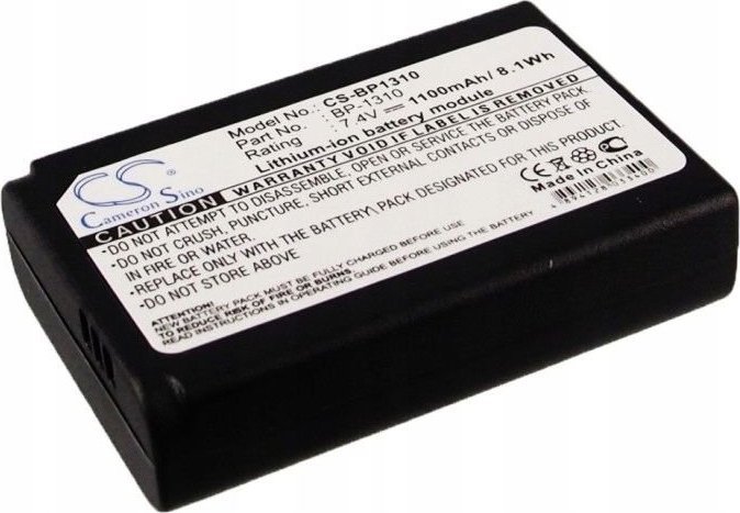 Bateri kamerë Cameron Sino CS-BP1310, Li-ion, 1100mAh, e zezë