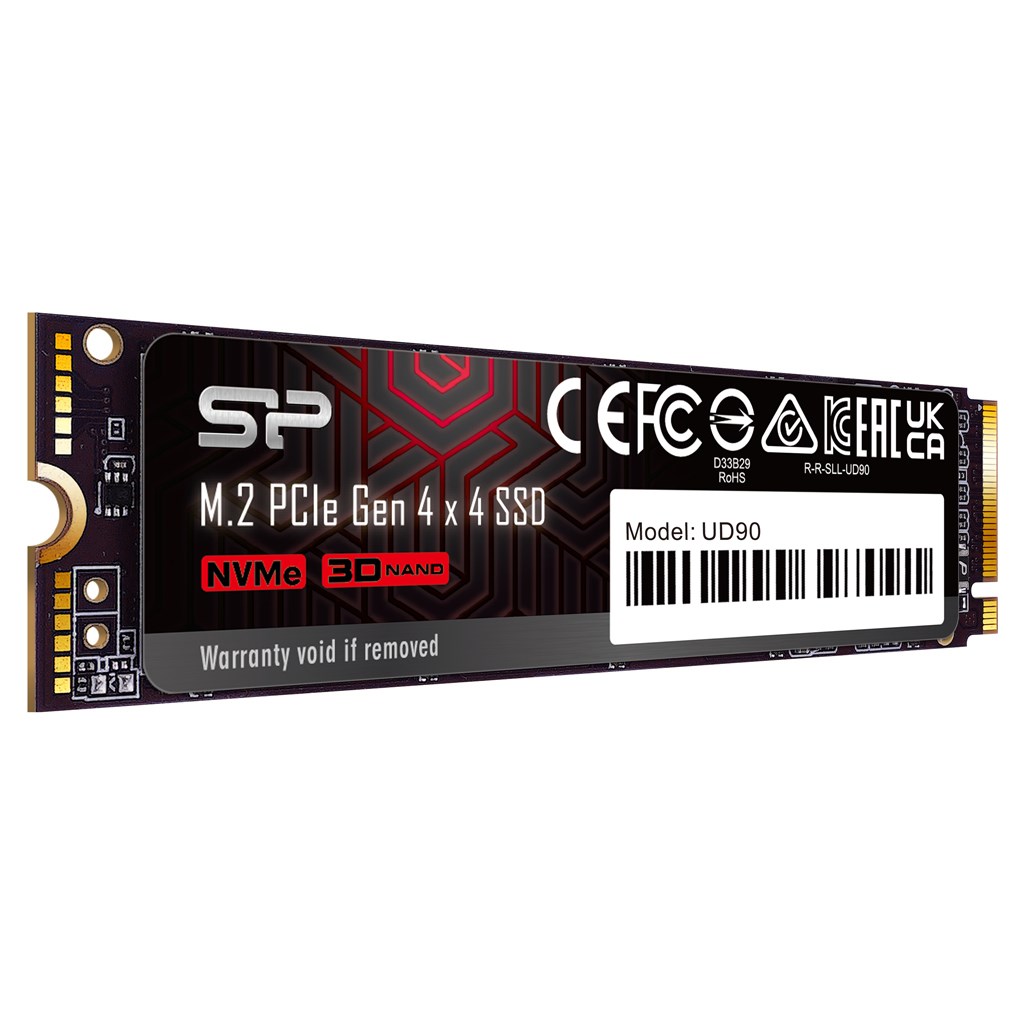 Disk SSD Silicon Power UD90, 4TB, M.2 PCIe 4.0, 5000 MB/s, i zi