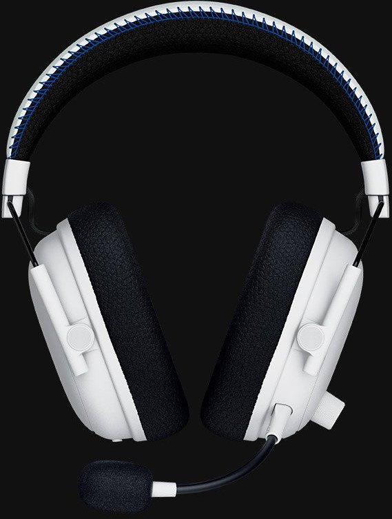 Kufje gaming Razer BlackShark V3 Pro, wireless dhe me kabllo, USB dhe Bluetooth, të bardha