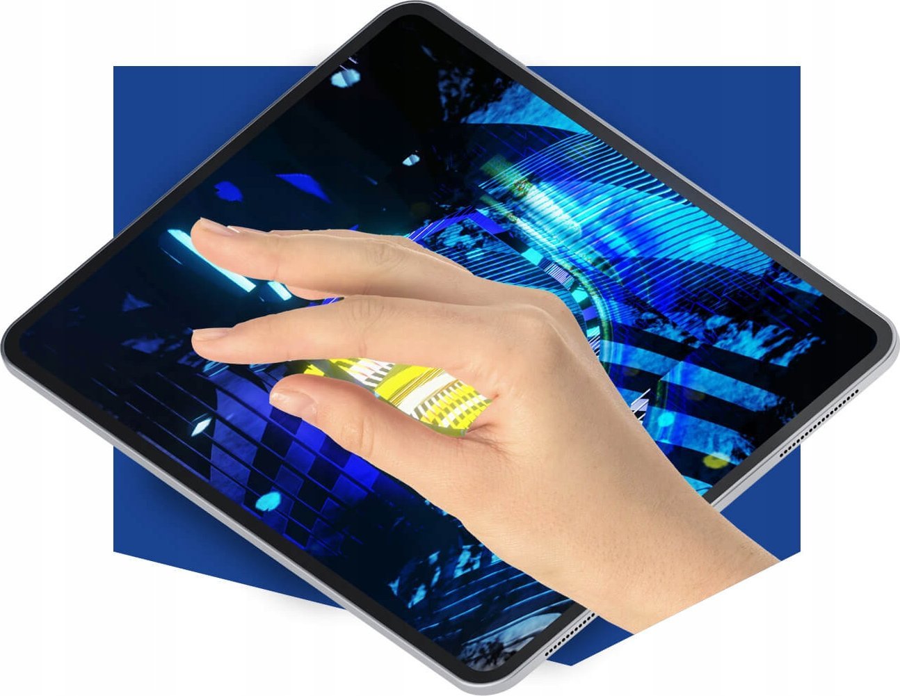 Folio mbrojtëse 3mk Paper Feeling për Lenovo Tab P12, set 2 copë, mat