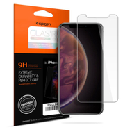 Mbrojtës ekrani Spigen GLAS.tR Slim HD, për iPhone XR, xham i tejdukshëm