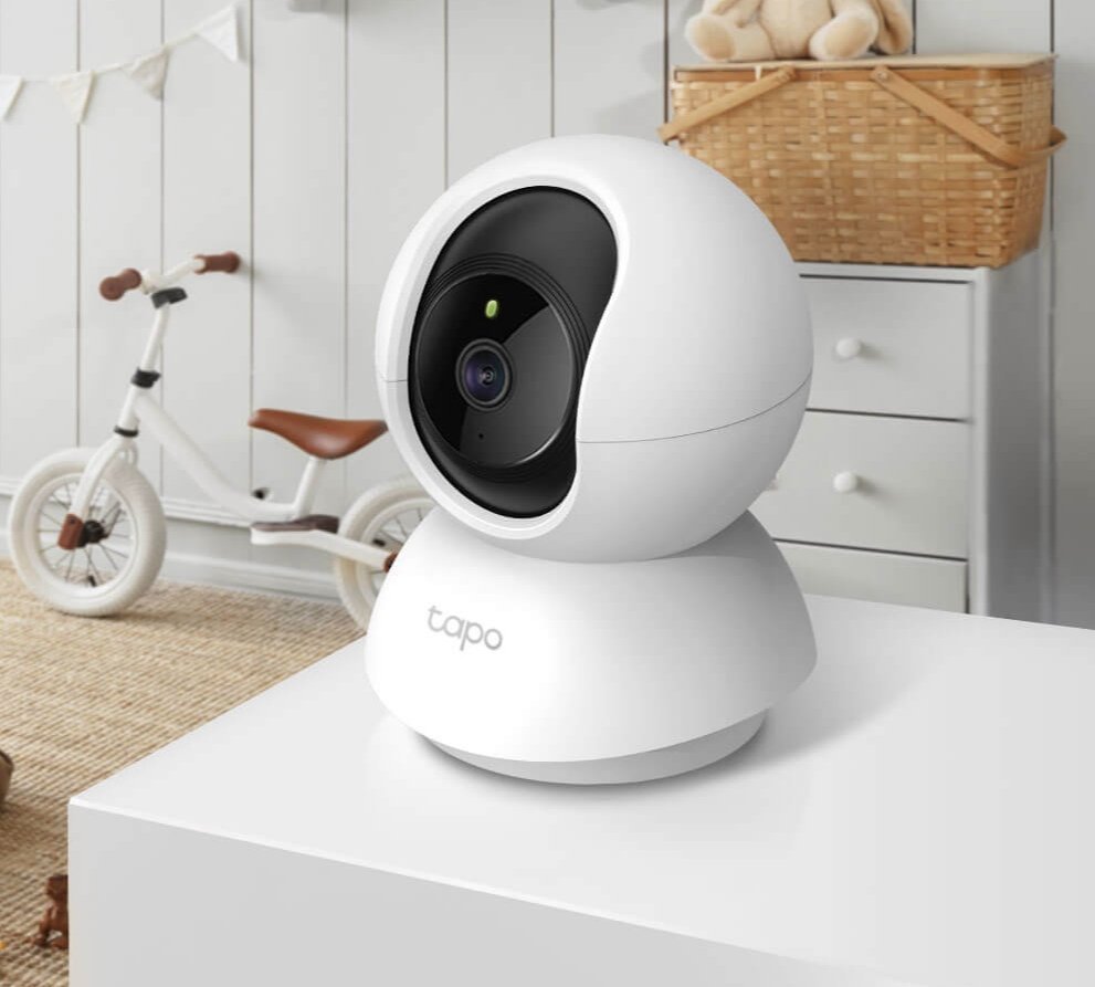 Kamerë IP Wi-Fi TP-Link Tapo TC71, 2K 3MP, PT, e bardhë