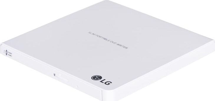 Disk i jashtëm portativ LG HLDS GP57EW40.AHLE10B, USB, i bardhë