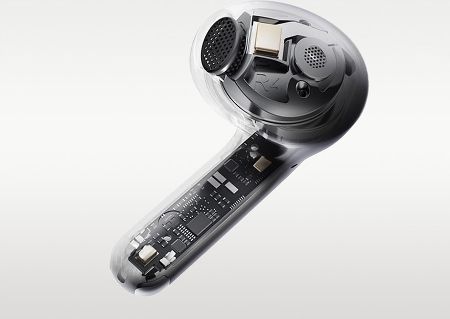 Kufje pa tela QCY HT10 AilyBuds Pro Plus, ANC, Hi Res Audio LDAC, bluetooth 5.3, të bardha