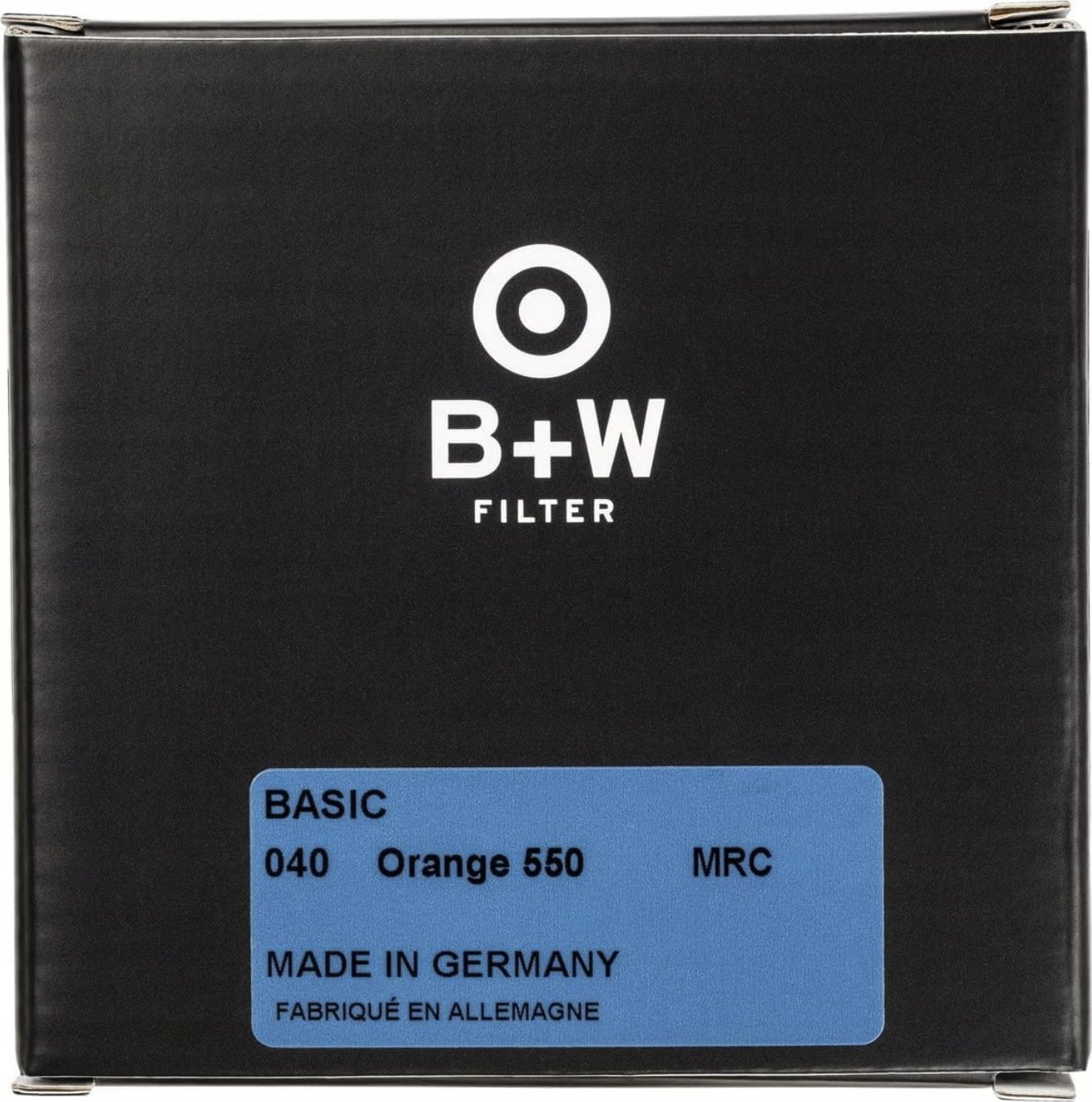 Filter fotografik B+W Basic 040M MRC Orange 550, 39mm, portokalli
