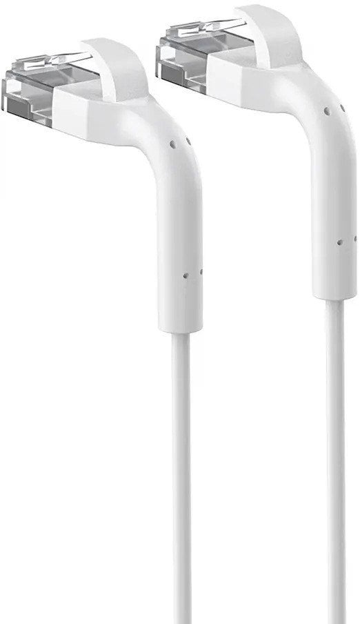 Kabllo rrjeti Extralink Patch Cable Cat.6, 0.5m, 1Gbps, e bardhë