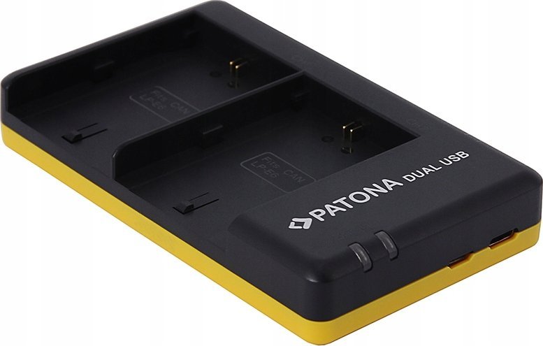 Karikues baterish PATONA Photo Dual Quick, për Sony NP-FW50, USB, i zi