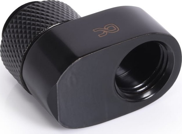 Адаптер за водено ладење Alphacool Eiszapfen G1/4 MF 16, офсет, црн