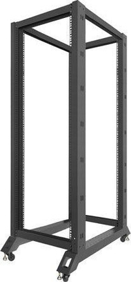 Raft i hapur serverik Lanberg Open Rack 19" 32U, 600x1000, i zi