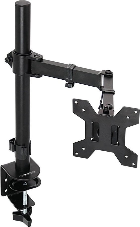 Kllapë tavoline për monitor Esperanza Horkos ESP-ERW017, 10"-27", rrotullim 360°, e zezë