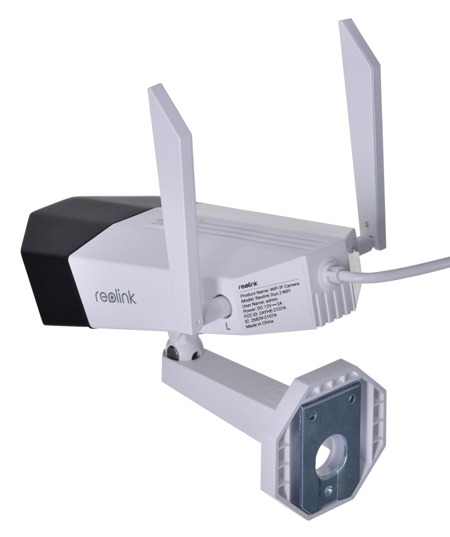 Kamerë sigurie Reolink DUO 2 Wifi, 8 MP, 4608 x 1728, me mikrofon të integruar, e bardhë