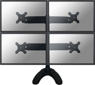 Mbështetëse tavoline për 4 monitorë Neomounts (FPMA-D700DD4), 19" - 30"