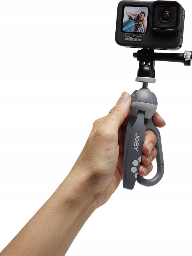 Tripod dore Joby HandyPod Clip Action, për kamera dhe action camera, i zi