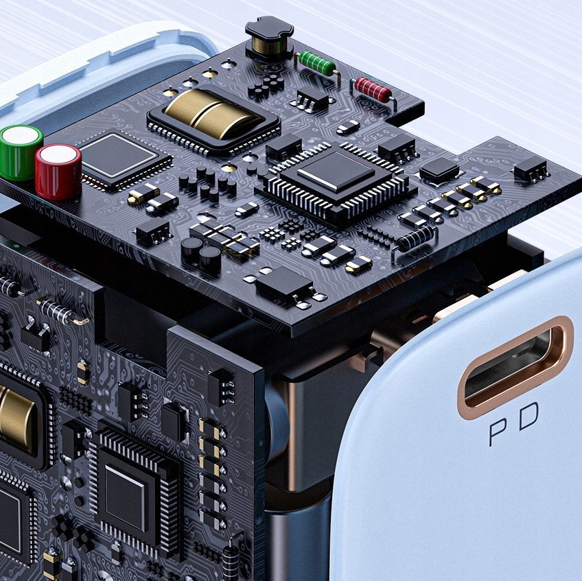 Karikues muri Mcdodo CH-4020 Nano Series, 20W, USB-C, i bardhë