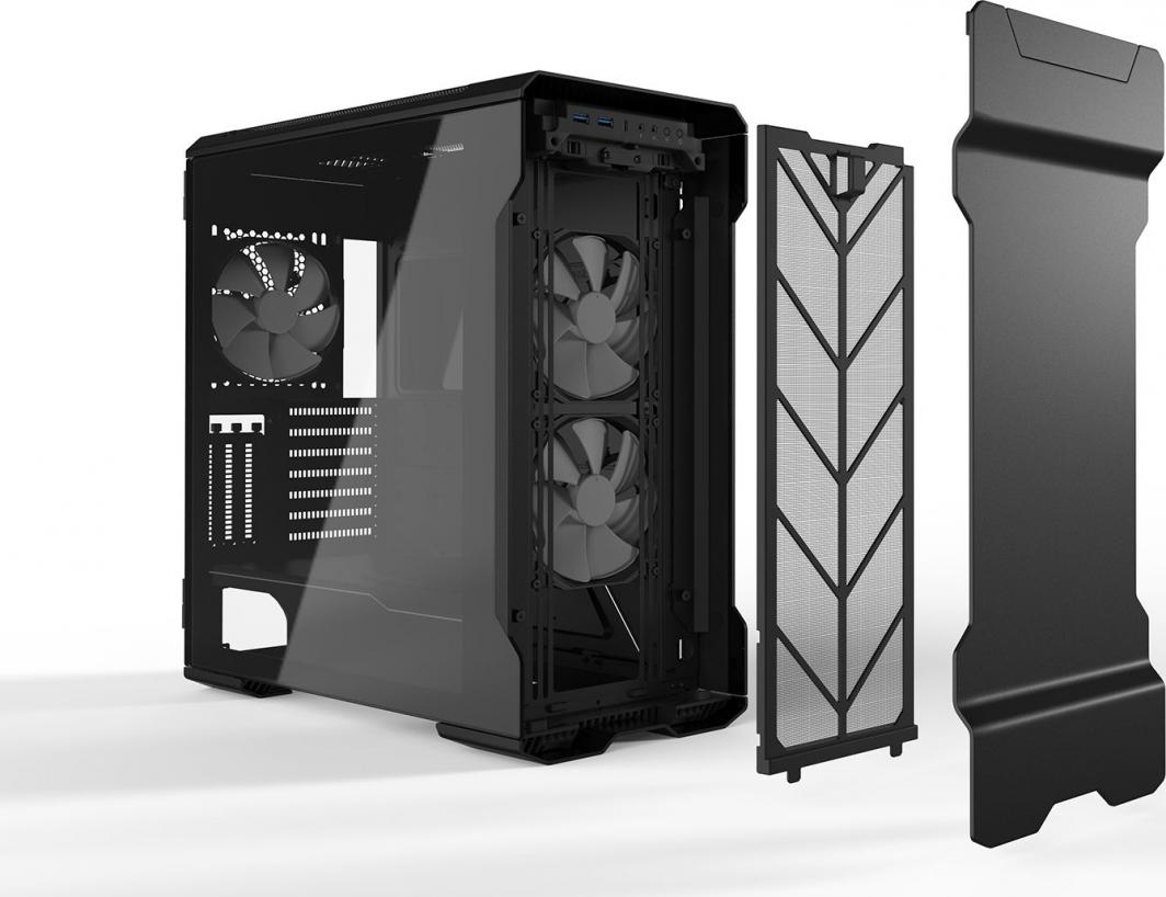Kasë Phanteks Enthoo Evolv X, e zezë, Midi Tower
