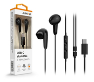 Kufje ALIGATOR AE007/USB-C, të zeza