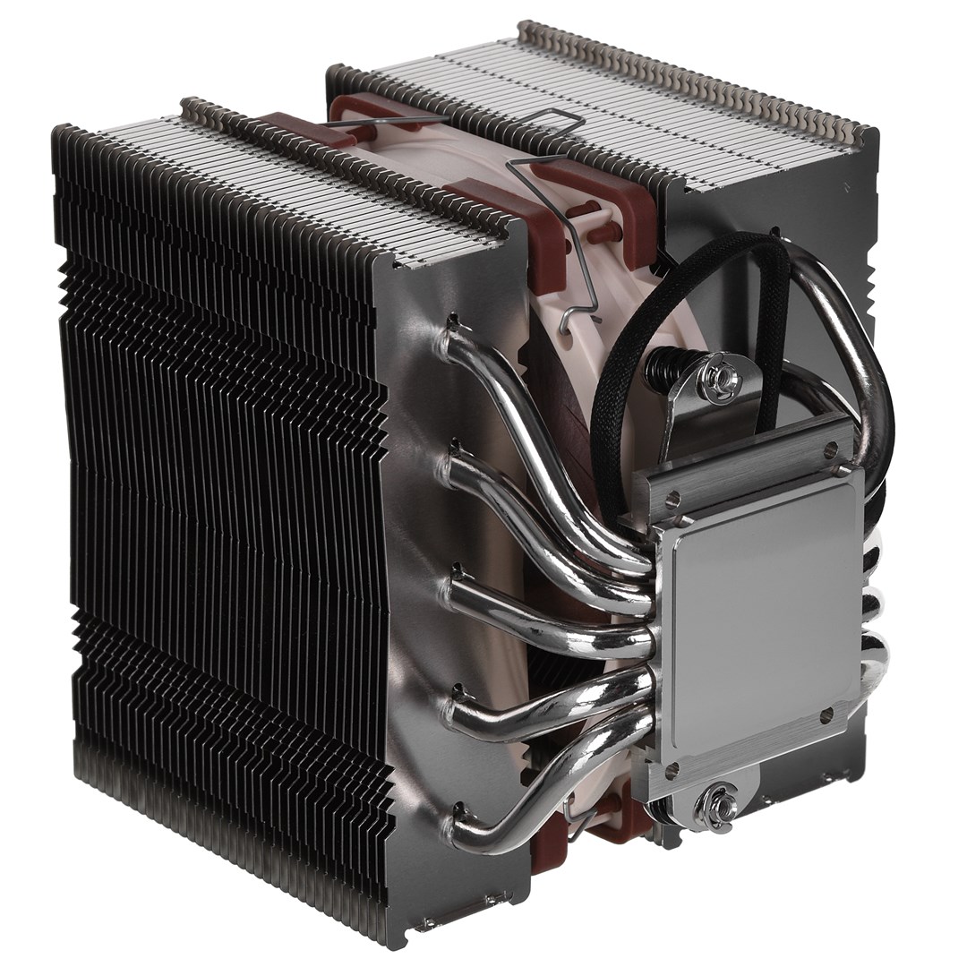 Ftohës CPU Noctua NH-D12L, 120mm Fan, LGA 1150/1200, i kaftë/i argjendtë