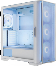 Kasë Modecom Horizon Flow ARGB, e bardhë, Midi Tower