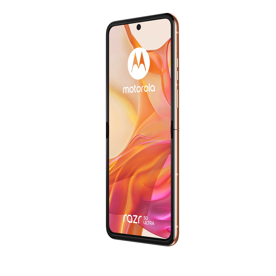 Celular Motorola Razr 50 Ultra, 6.9", 512GB, 12GB RAM, portokalli