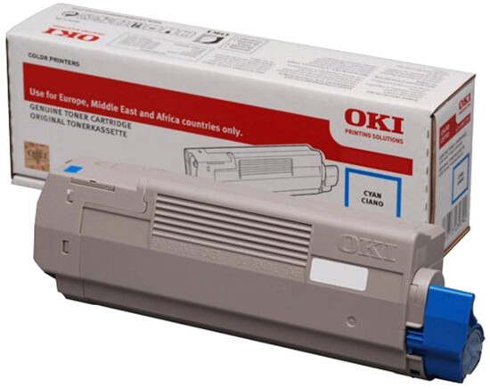Toner me ngjyrë të kaltër OKI 46471103
