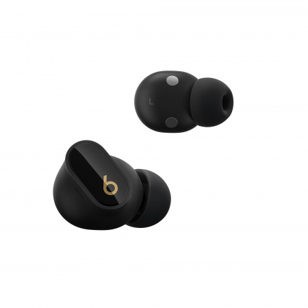 Apple Beats Studio Buds+ True Wireless Noise Cancelling Earbuds, Black/Gold