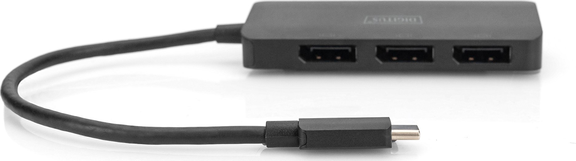 HUB USB Digitus USB C, 3x DisplayPort, 4K, i zi