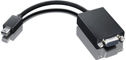 Përshtatës Lenovo DisplayPort Mini - D-Sub (VGA), zi