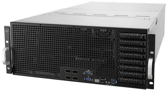 Server ASUS ESC8000 G4, C621, 24GB RAM, 8x2.5" SATA, 1600W, 4U