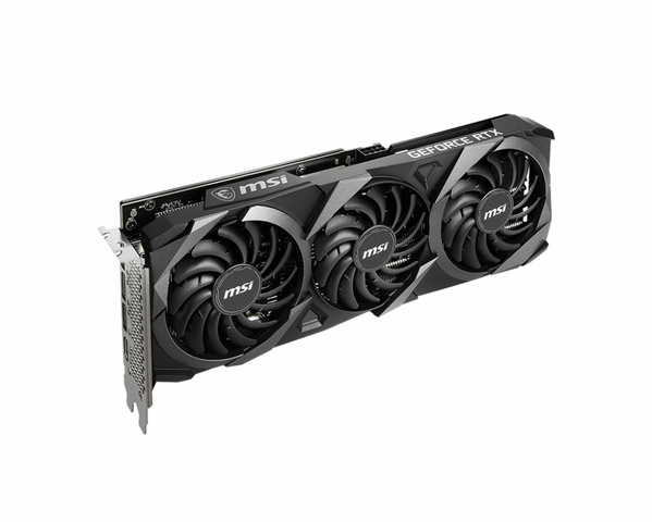 Kartelë grafike MSI RTX 3060 TI VENTUS 3X 8G OC LHR NVIDIA GeForce RTX 3060 Ti 8 GB GDDR6