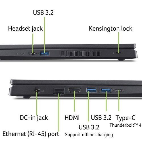 Laptop gaming Acer Nitro V 15 ANV15-52-574C, 15.6" FHD, i5-13420H, 16GB RAM, 1TB SSD, RTX 3050, i zi