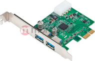 Kartë zgjerimi Gembird PCIe x1 -2x USB 3.0 Kartë zgjerimi Gembird PCIe x1 -2x USB 3.0
