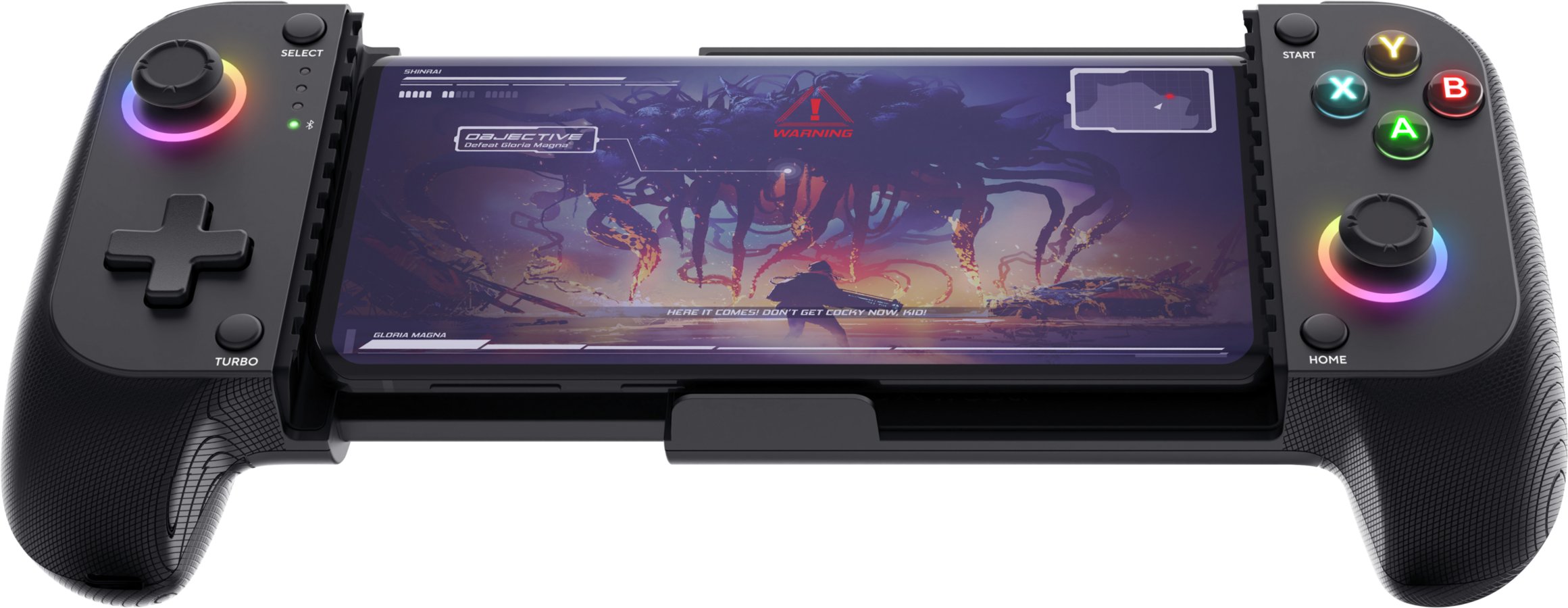 Гејмпад мобилен Trust GXT 735 Mylox, безжичен, Bluetooth 5.0, црн