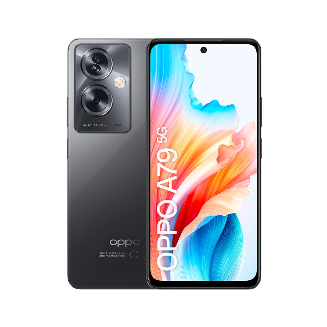 Celular OPPO A79, 6.72", Dimensity 6020, 256GB, i zi