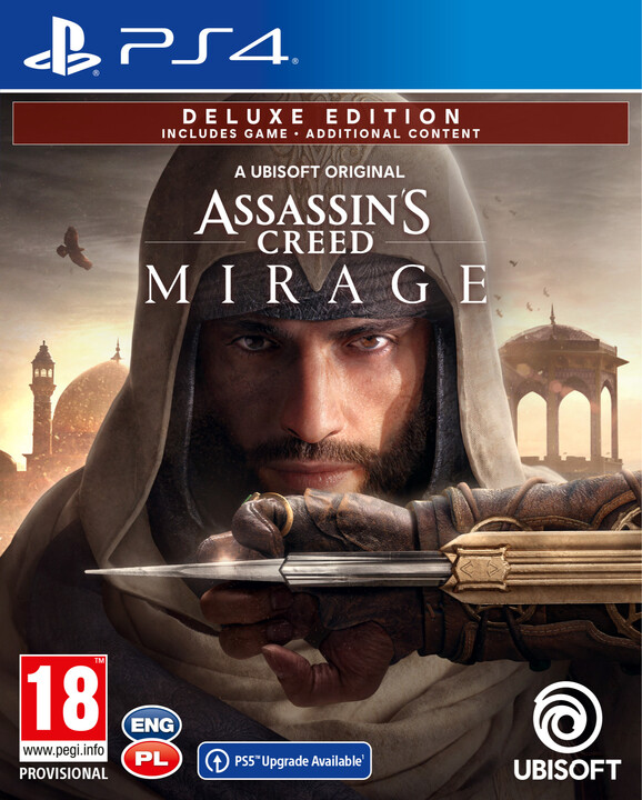 Shfaq detaje për Videolojë Assassin's Creed: Mirage - Deluxe Edition (PS4) Videolojë Assassin's Creed: Mirage - Deluxe Edition (PS4)