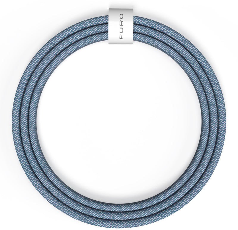 Kabëll Puro Fabrik USB C në USB C, 1.5m, 60W, i bardhë