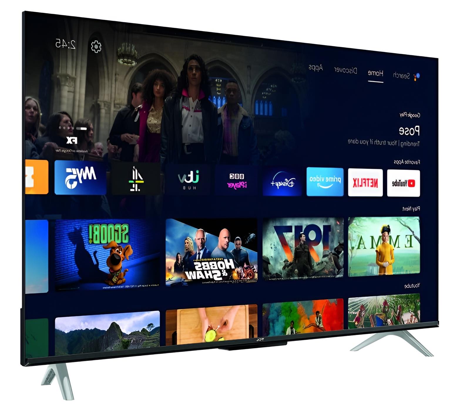 Televizor TCL 55HG60E, LED, 55", 4K Ultra HD, i hirtë