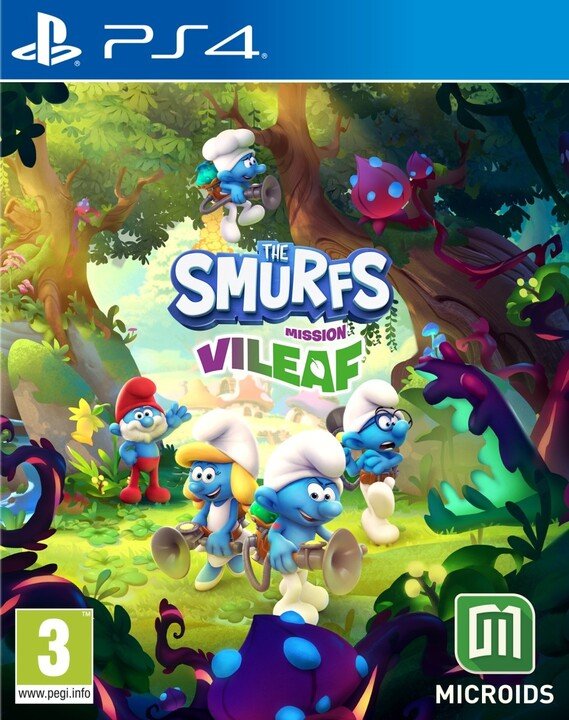Videolojë Microids The Smurfs: Mission Vileaf (PS4)