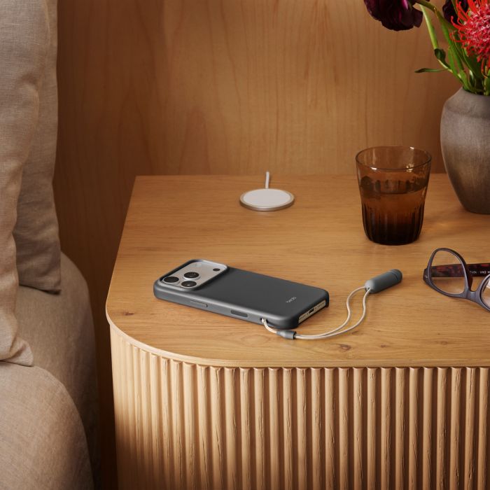 Beats iPhone 17 Pro Kickstand Case with MagSafe and Camera Control, Granite Gray