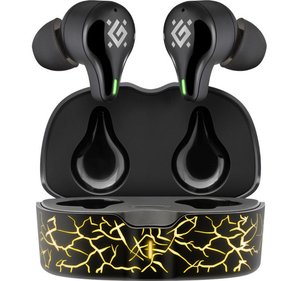 Kufje Defender Cyberdots 250 Bluetooth Gaming, të zeza