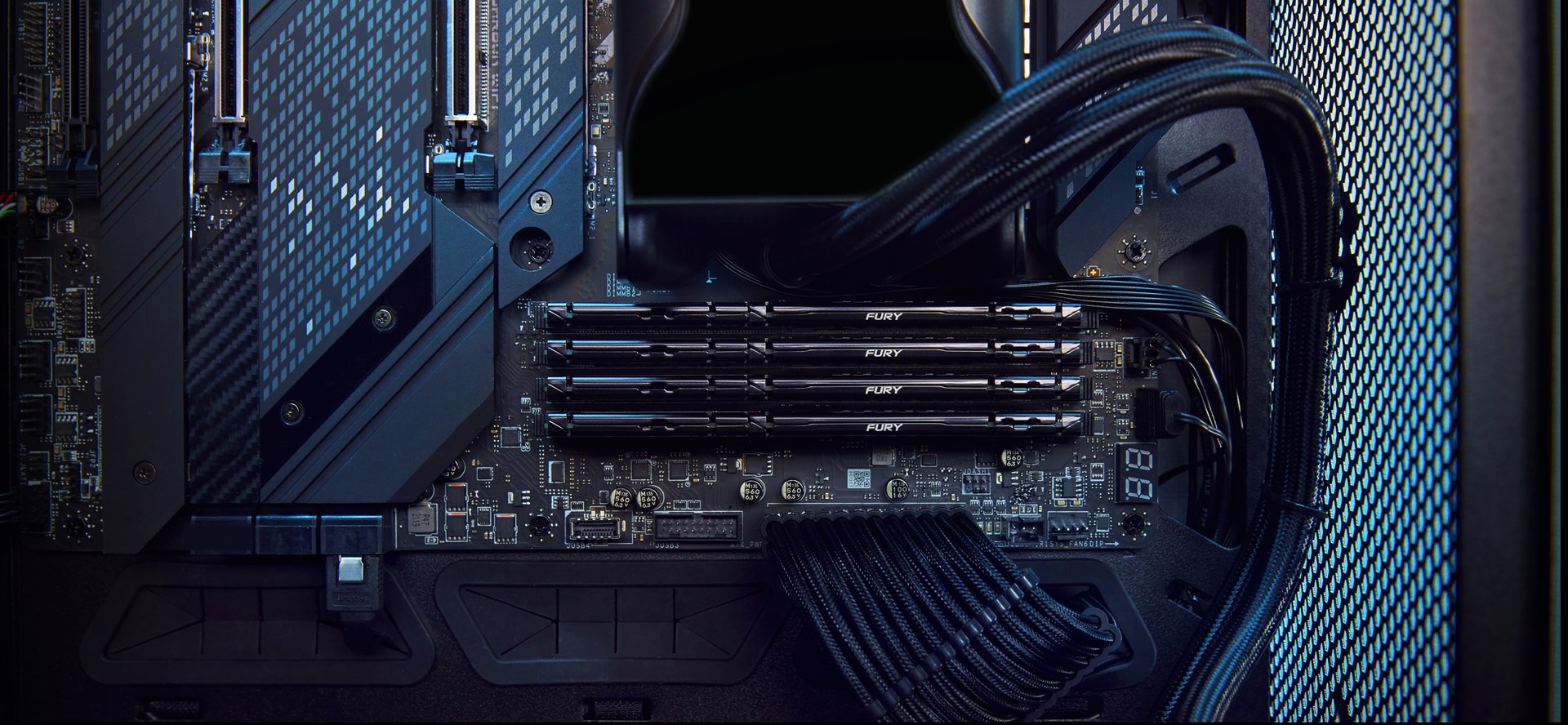 Memorie RAM Kingston FURY 16GB 6000MT/s DDR5 CL36 DIMM (2 x 8 GB) Beast EXPO