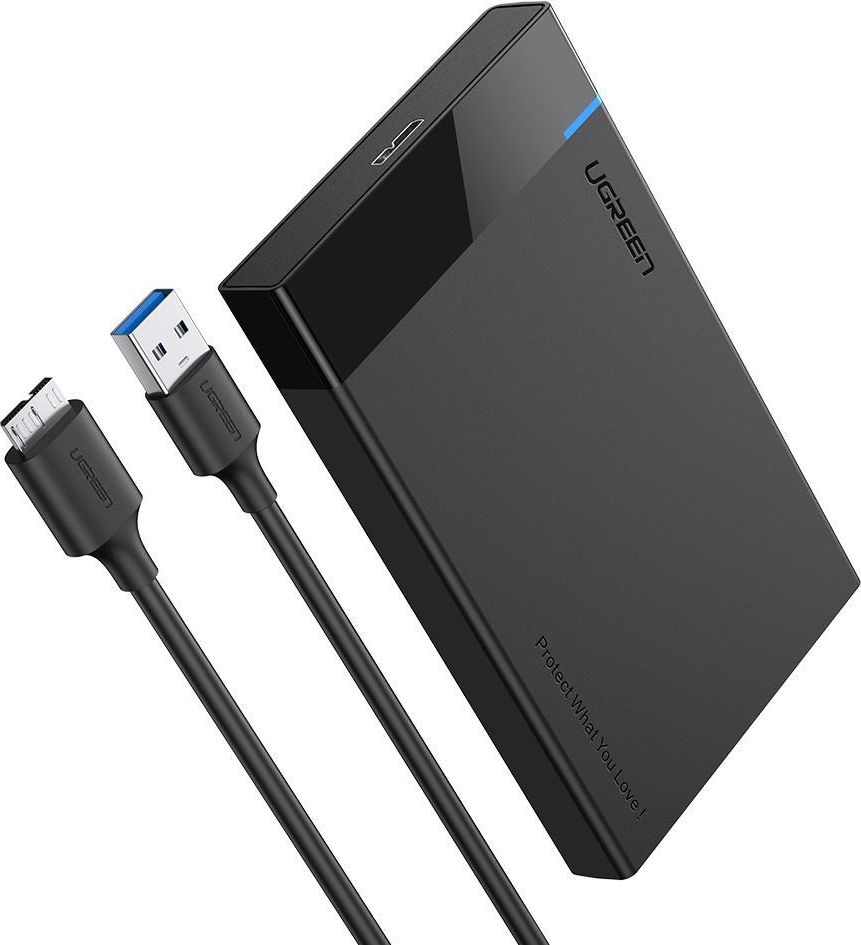 Fole e jashtme për HDD / SSD Ugreen 64248, 2.5'', e zezë