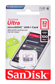 Kartë e memories SanDisk Ultra, MicroSDHC, 32 GB, Class 10