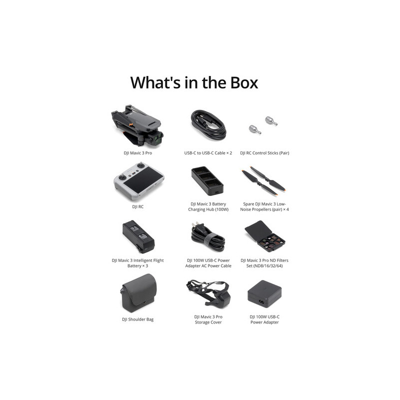 DJI Mavic 3 Pro Fly More Combo & DJI RC