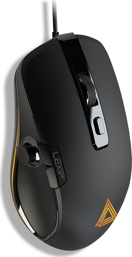 Maus gaming Lexip NP93, optik, me kabllo, i zi