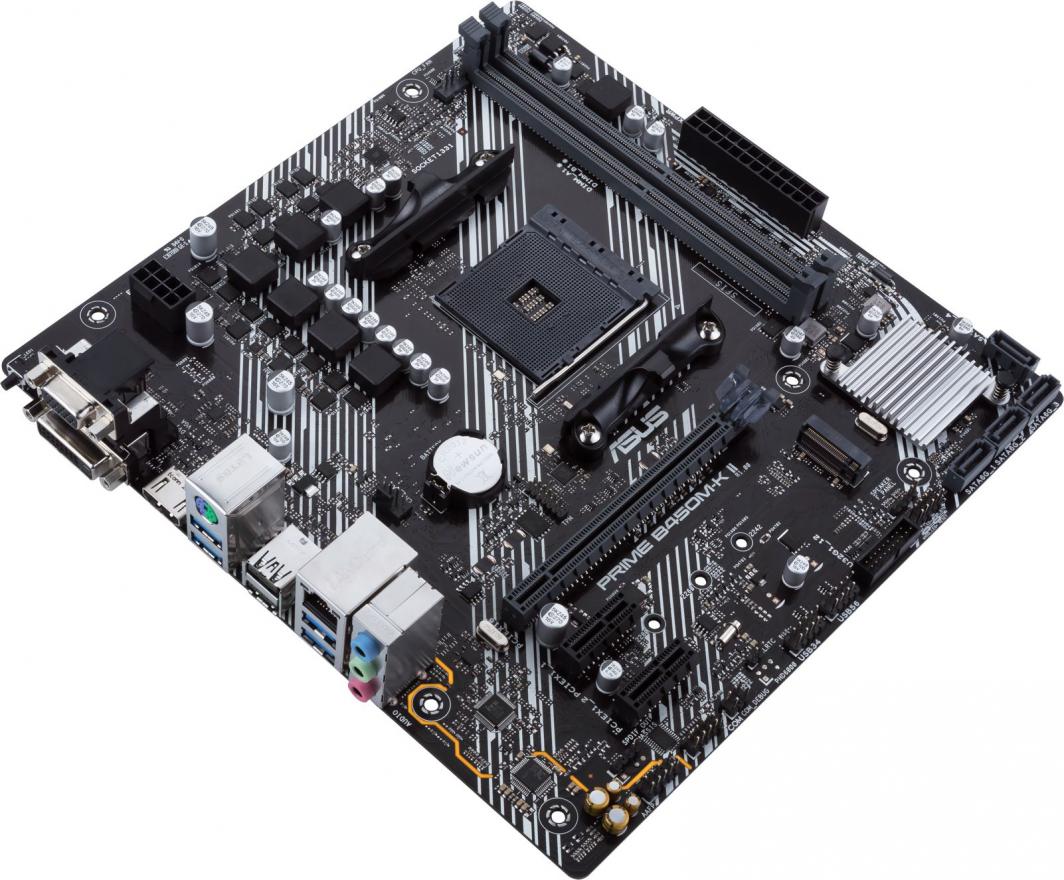 Pllakë amë Asus PRIME B450M-K II, AMD B450