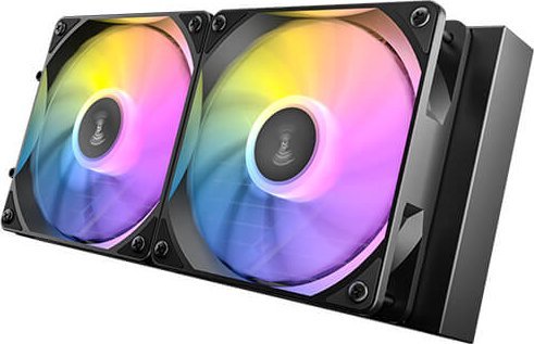 Sistem ftohës uji për procesor Antec Vortex Lum 240 ARGB, radiator 240mm, ventilatorë 12cm, i zi