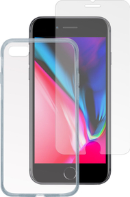 Mbulesë telefoni 4smarts X-Pro 360 Protection, për iPhone 7 8 SE 2020 SE 2022, xham mbrojtës, transparente